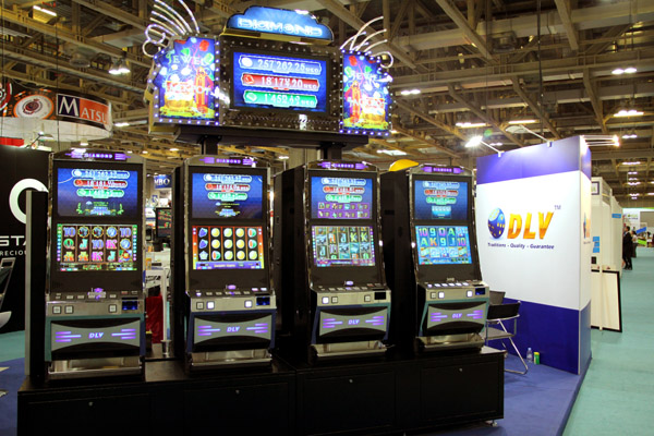 DLV stant at G2E Asia 20111 expo